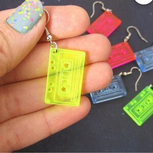 Retro Neon Earrings